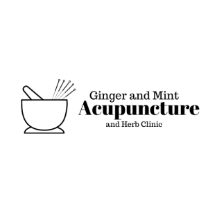 Ginger and Mint acupuncture logo